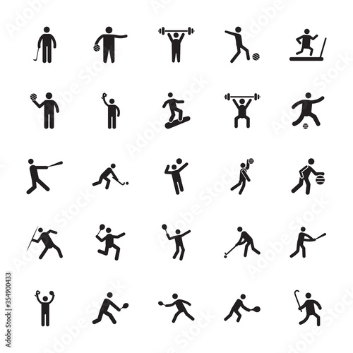  Sports Silhouette Vector Pack