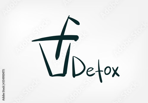 biohacking concept vector isolated doodle sketch line words