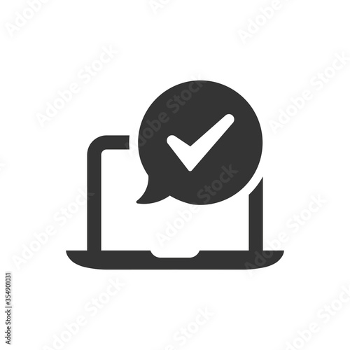 Computer protection icon
