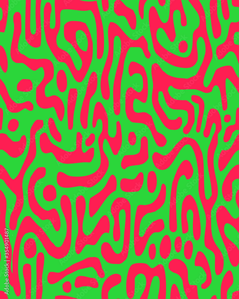 Abstract seamless pattern, memphis style design. Abstract seamless pattern, memphis style design.