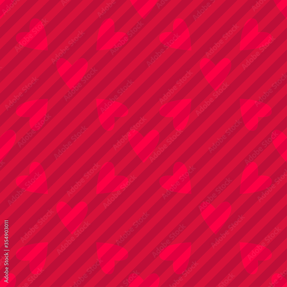 Seamless hearts pattern Seamless hearts pattern