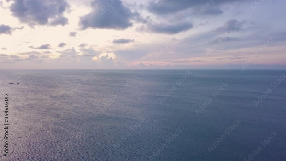 Incredible 4K Sunset Aerial Shot Drifting Over The Gulf of Thailand, Koh Phangan Incredible 4K Sunset Aerial Shot Drifting Over The Gulf of Thailand, Koh Phangan