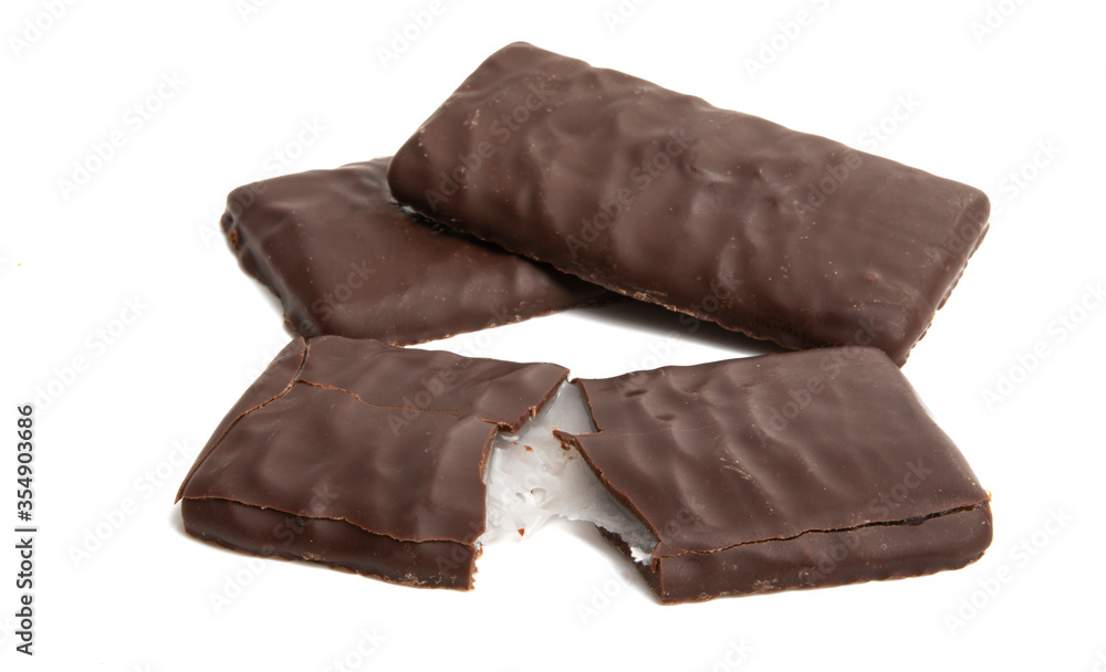 mint chocolate isolated mint chocolate isolated
