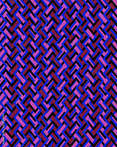 geometric seamless pattern, seventies style.