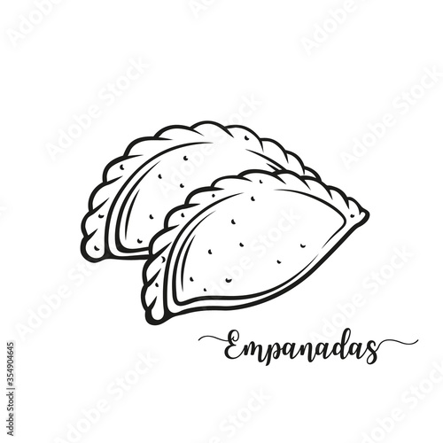 Empanadas or fried pie photo