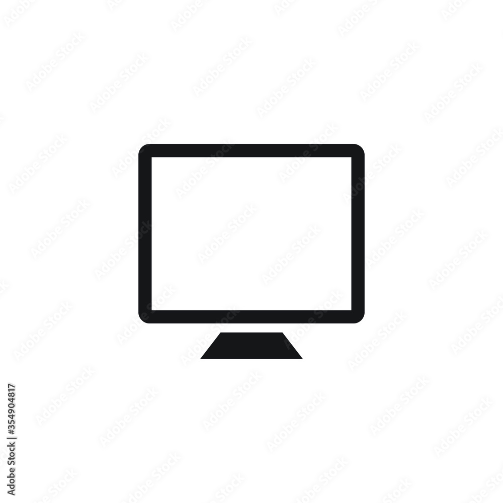 monitor icon vector monitor icon vector