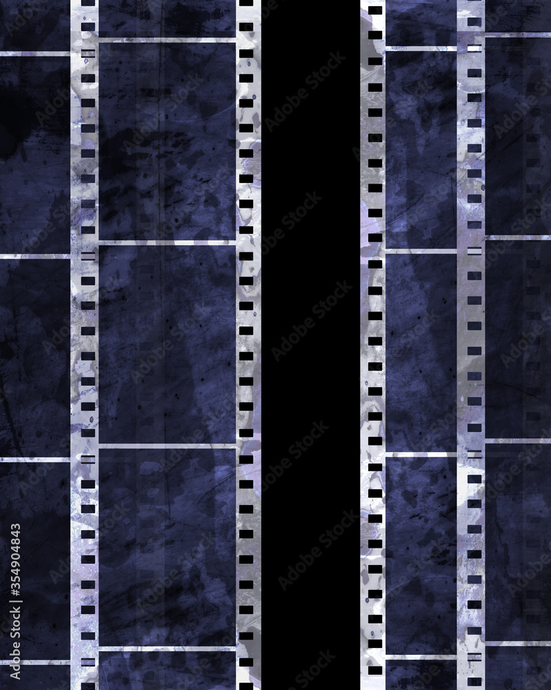 Fototapeta premium old film strip