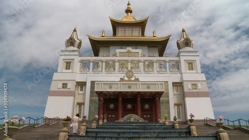 Kalmykia buddhistic temple and sanctuary.