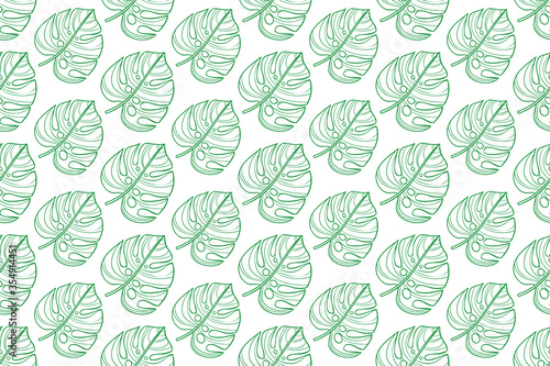 Linear Leaves in a seamless texture.
