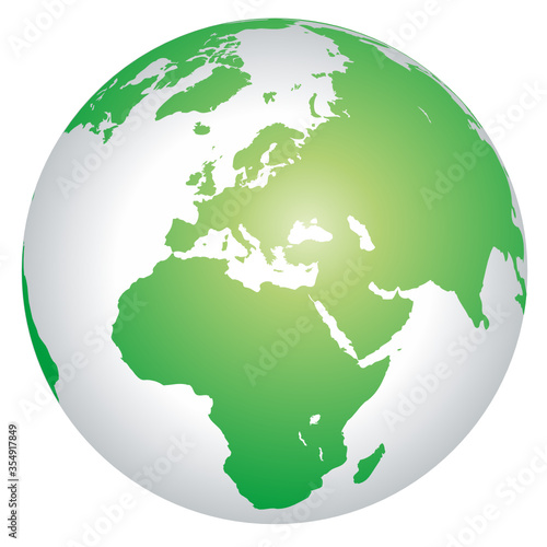 Erdkugel Globus Icon Vector