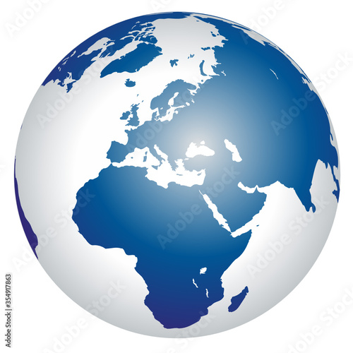 Erdkugel Globus Icon Vector