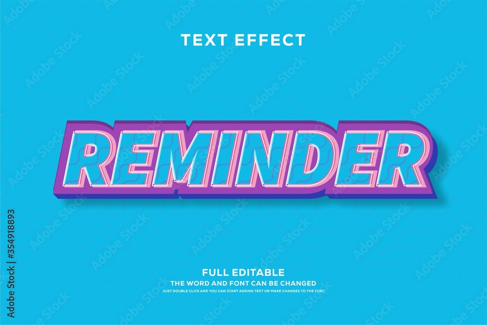 Strong bold modern text style and editable font effect Strong bold modern text style and editable font effect