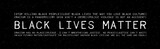 Black Lives Matter grunge rubber stamp on black background. Inspirational quote for motivational racism has no place and Police violence. I can't breathe.