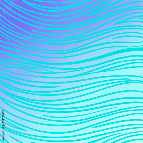 Hand draw abstract waves and lines template for your ideas, background texture template