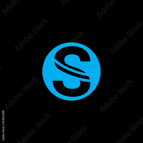 Monogram Letter S Logo Design Vector . S Letter Logo Design