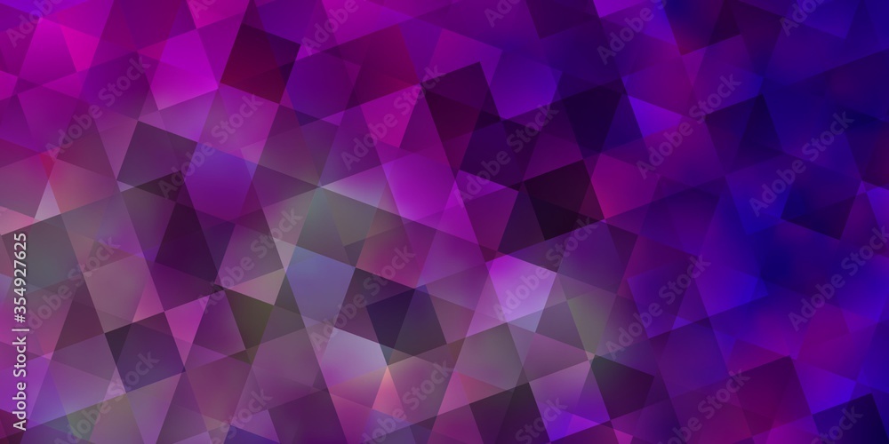 Light Purple vector layout with rectangles, triangles. Light Purple vector layout with rectangles, triangles.