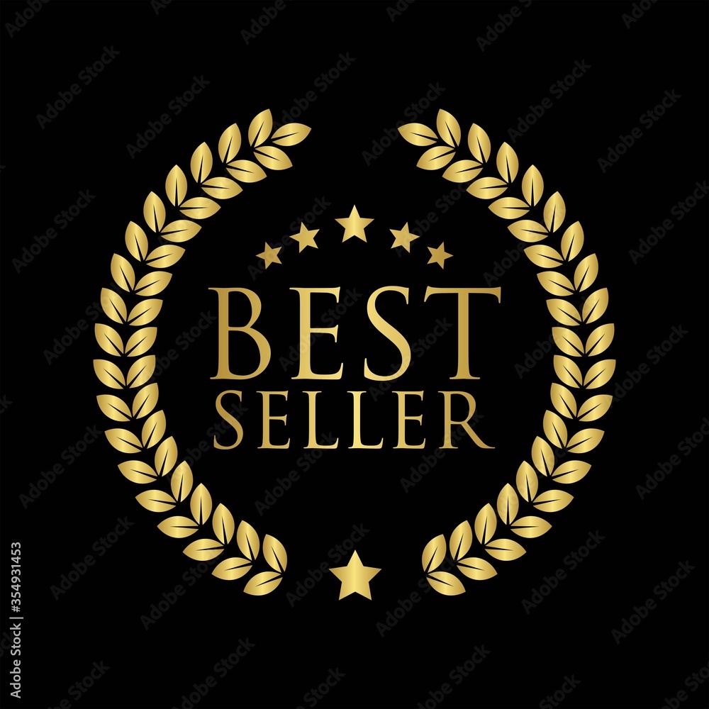 Best seller badge icon, Best seller award logo isolated, vector Illustration
Best seller badge icon, Best seller award logo isolated, vector Illustration