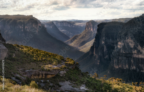 View of Blue mountains National park in NSW, Australia. © leelakajonkij