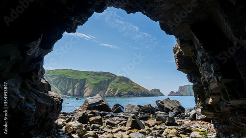 cave by the Sea in Sark photo