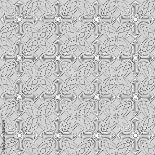 Seamless background with a circular pattern...Multicolor texture for graphic design. Various elements.