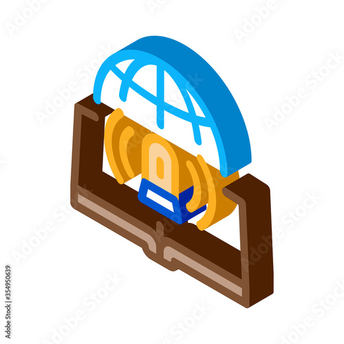 environmental management icon vector. isometric environmental management sign. color isolated symbol illustration