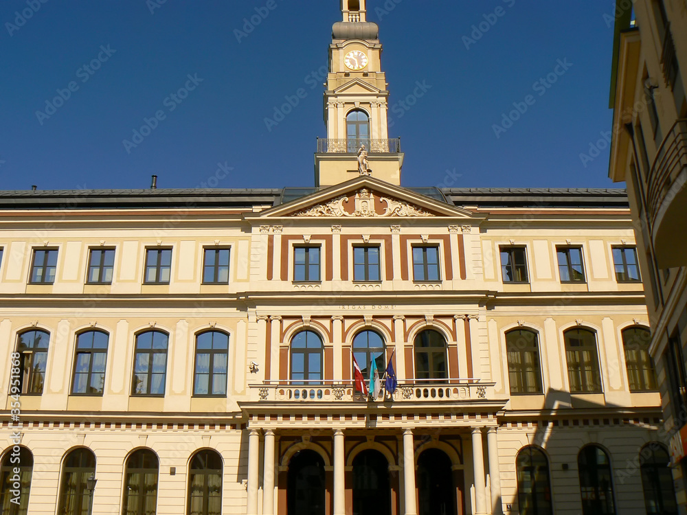 The Town Hall in Riga, Latvia