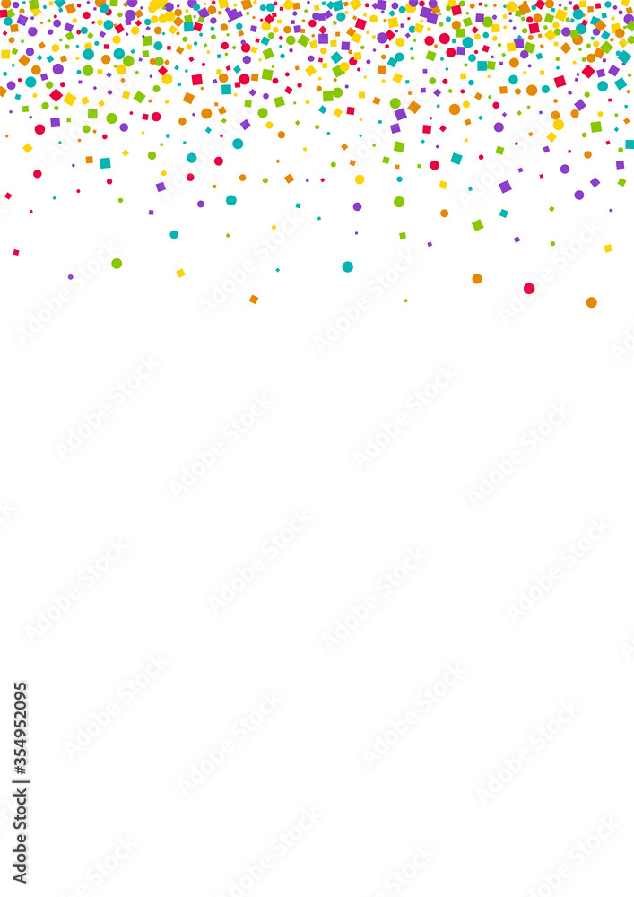 Rainbow Celebration Round Postcard. White Effect Rainbow Celebration Round Postcard. White Effect