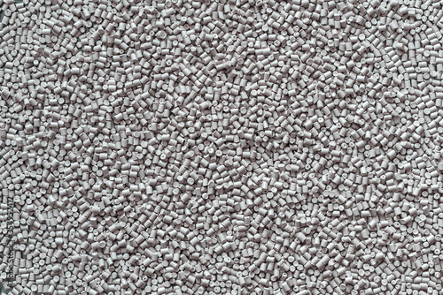 Obraz na płótnie Gray polymer dye in granules, background texture