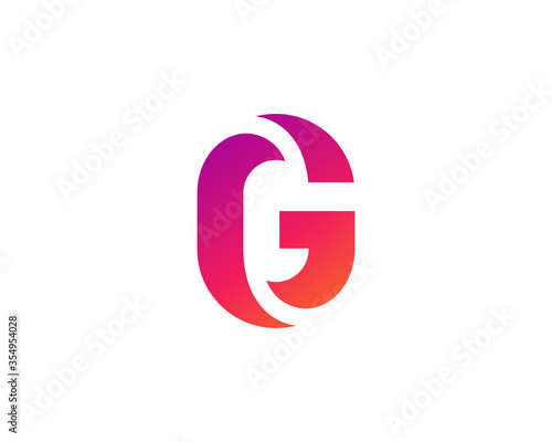 Letter G logo icon design template elements
