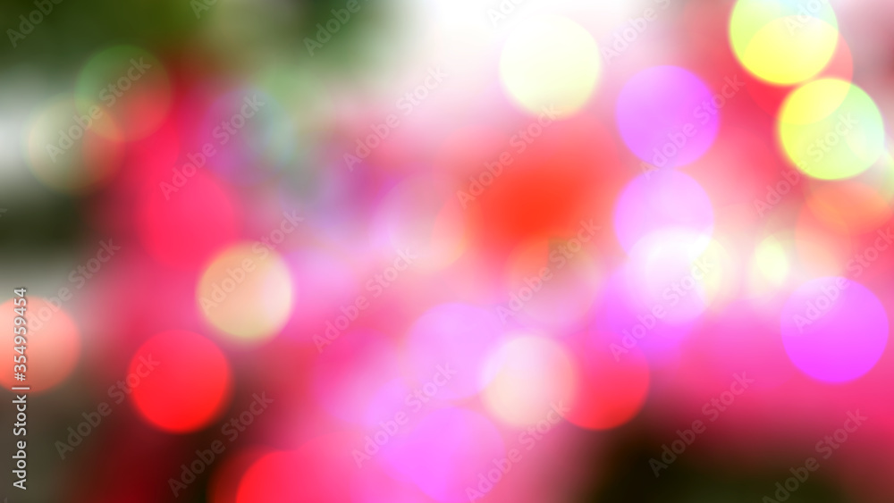 Backdrop the distribution of light abstract background art colors bokeh and blur.