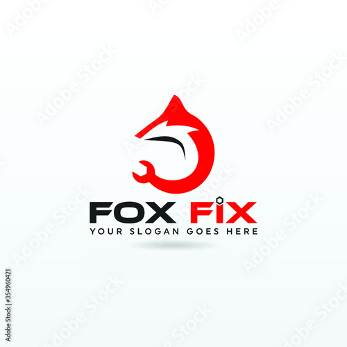 Automotive repair & fixing logo