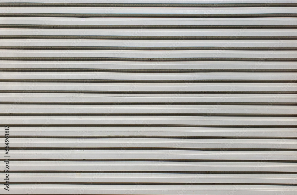 Seamless metal sheet pattern. Wall panels texture. Galvanized steel wall plate. Corrugated metal profiled panel. Vertical lines. Simple realistic design. Seamless metal sheet pattern. Wall panels texture. Galvanized steel wall plate. Corrugated metal profiled panel. Vertical lines. Simple realistic design.