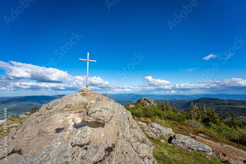 Großer Arber Gipfelkreuz | Berg | Berge | Der König im Bayerischen Wald | Urlaub | Tourismus