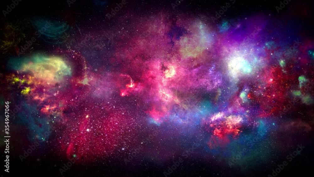 Exf Background Flying In Orion Nebula 4K is motion footage for scientific films and ...