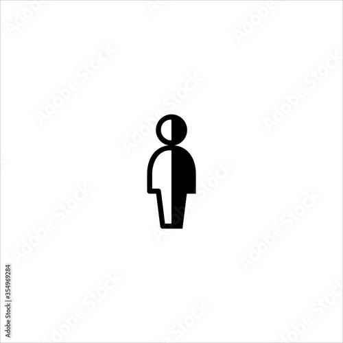 anti racism icon flat vector logo design trendy