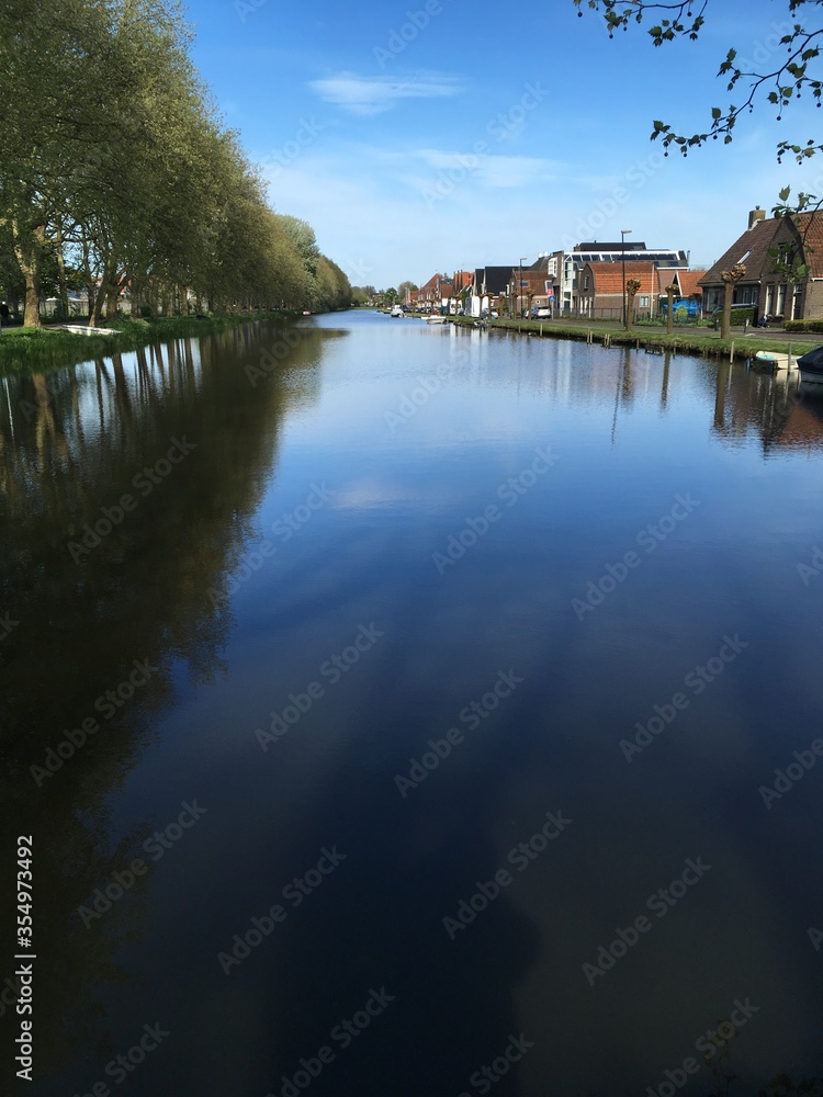 Canal en Noord Holland