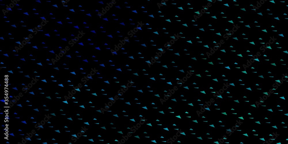 Light Blue, Green vector background with polygonal style. Light Blue, Green vector background with polygonal style.