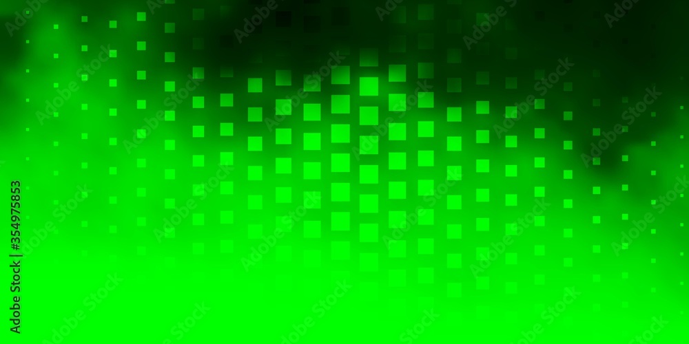 Light Green vector template in rectangles. Modern design with rectangles in abstract style. Pattern for websites, landing pages.