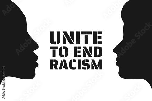 Black Lives Matter concept. Template for background, banner, poster with text inscription. Vector EPS10 illustration. .