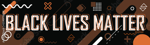 black lives matter banner