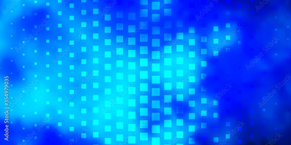 Light BLUE vector background in polygonal style. New abstract illustration with rectangular shapes. Pattern for business booklets, leaflets