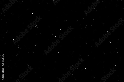 Starry night sky background.
