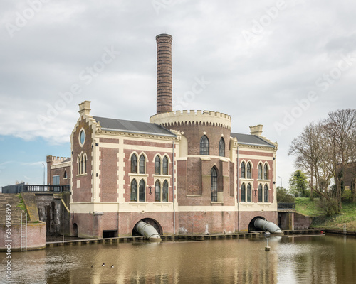 18th century Dutch pumping station