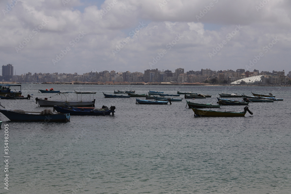 Obraz premium The Fishermen Boats