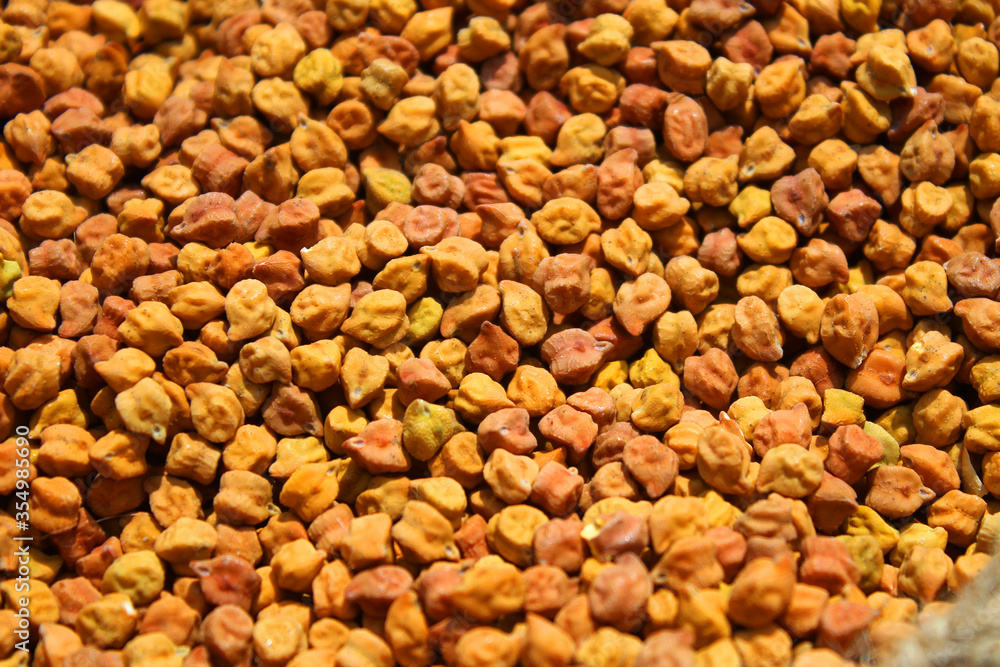 Chickpeas as texture background. Chickpeas as texture background.