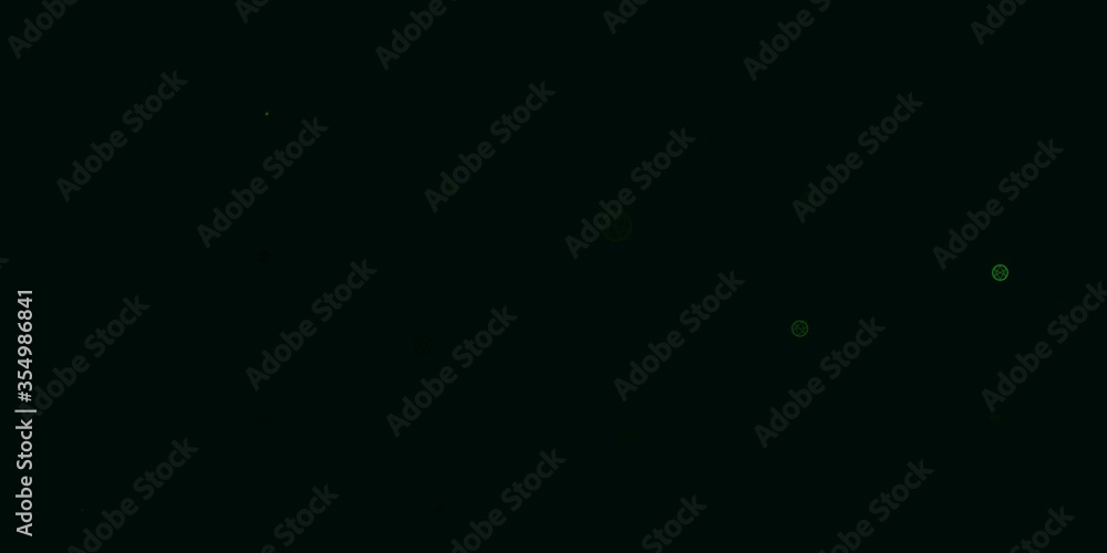 Light Green vector background with occult symbols. Light Green vector background with occult symbols.