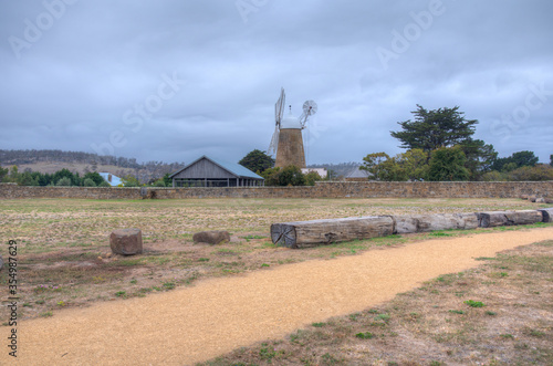 Callington mill at Oatlands, Tasmania, Australia photo