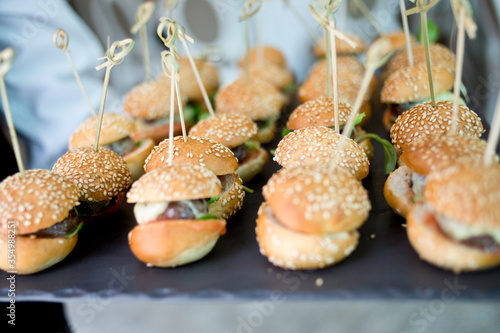 mini hamburguesa