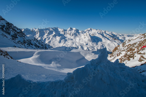 View on snowy alps in Solden © N.B.photo