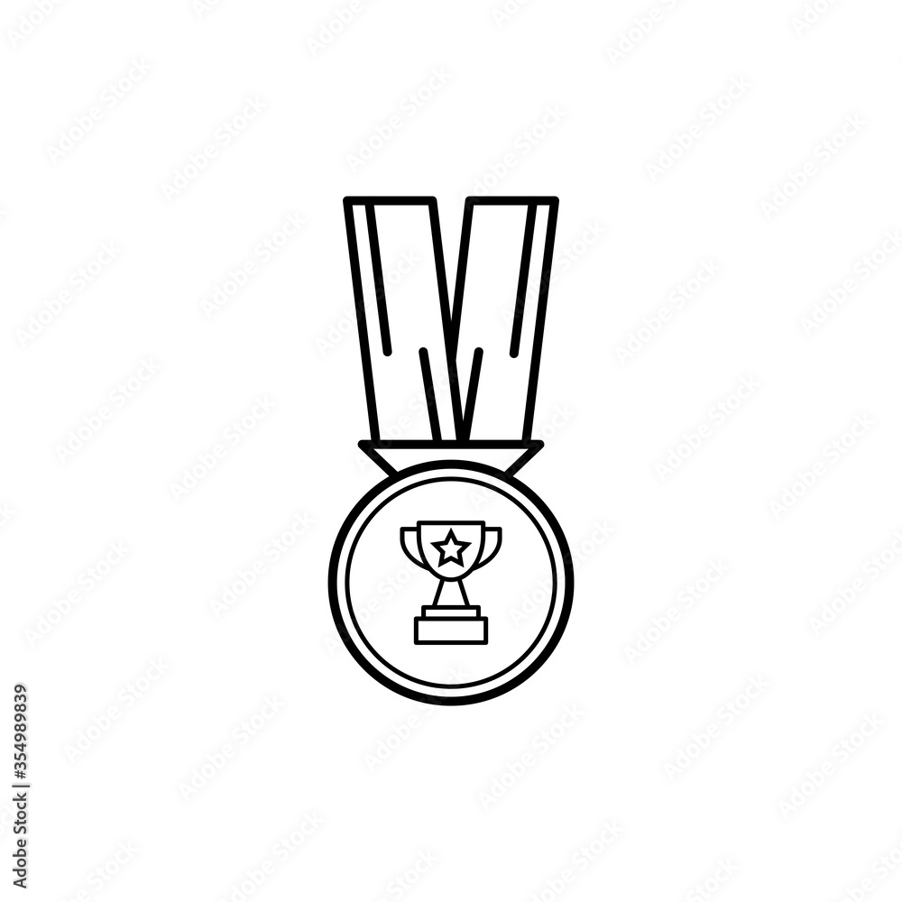 Medal Icon Vector Design Template Medal Icon Vector Design Template